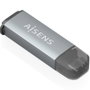 AISENS Lector de tarjetas ASCR-2C10-GR USB-C Gris